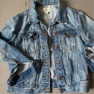 J Crew Small Petite Jean Jacket